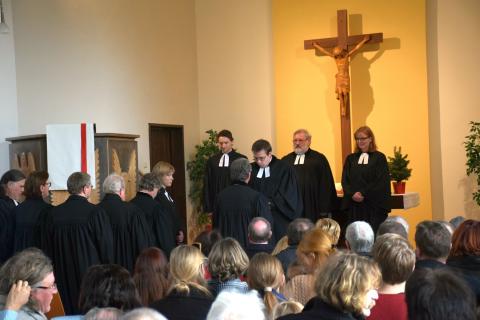 Amtseinführung Pfr. Knoll 2